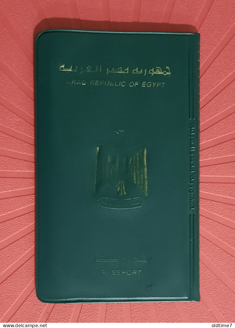 Egypt passport,  pasaporte, passeport, reisepass 2005