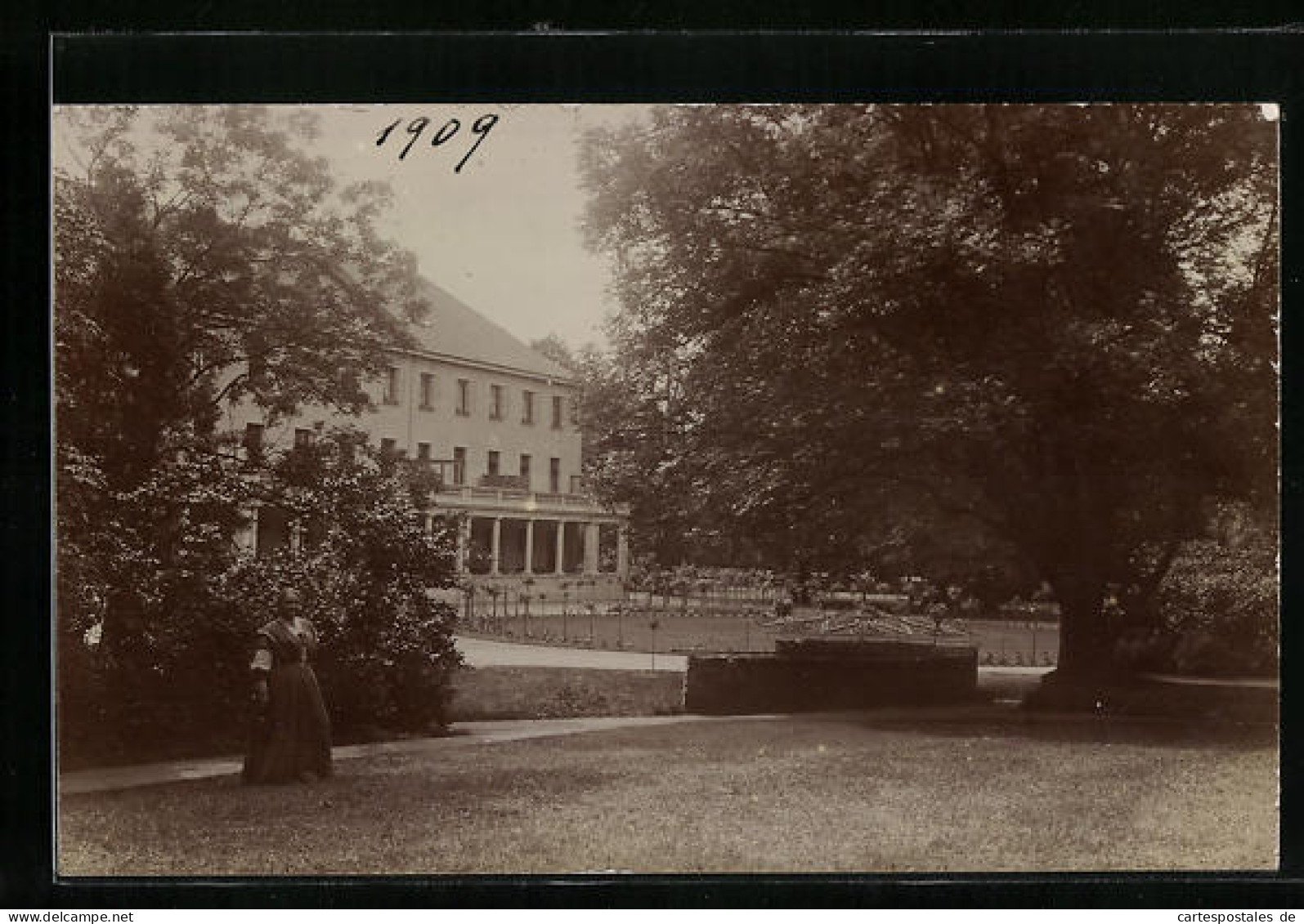 Foto-AK Bad Eilsen, Kurhaus Und Park  - Sonstige & Ohne Zuordnung