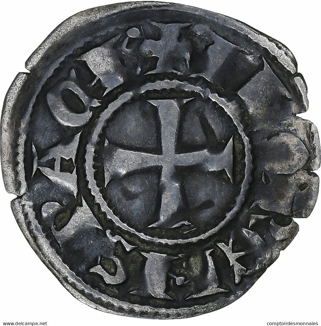 Grèce Franque, Principauté D'Achaïe, Florent De Hainaut, Denier, 1289-1297 - Autres & Non Classés