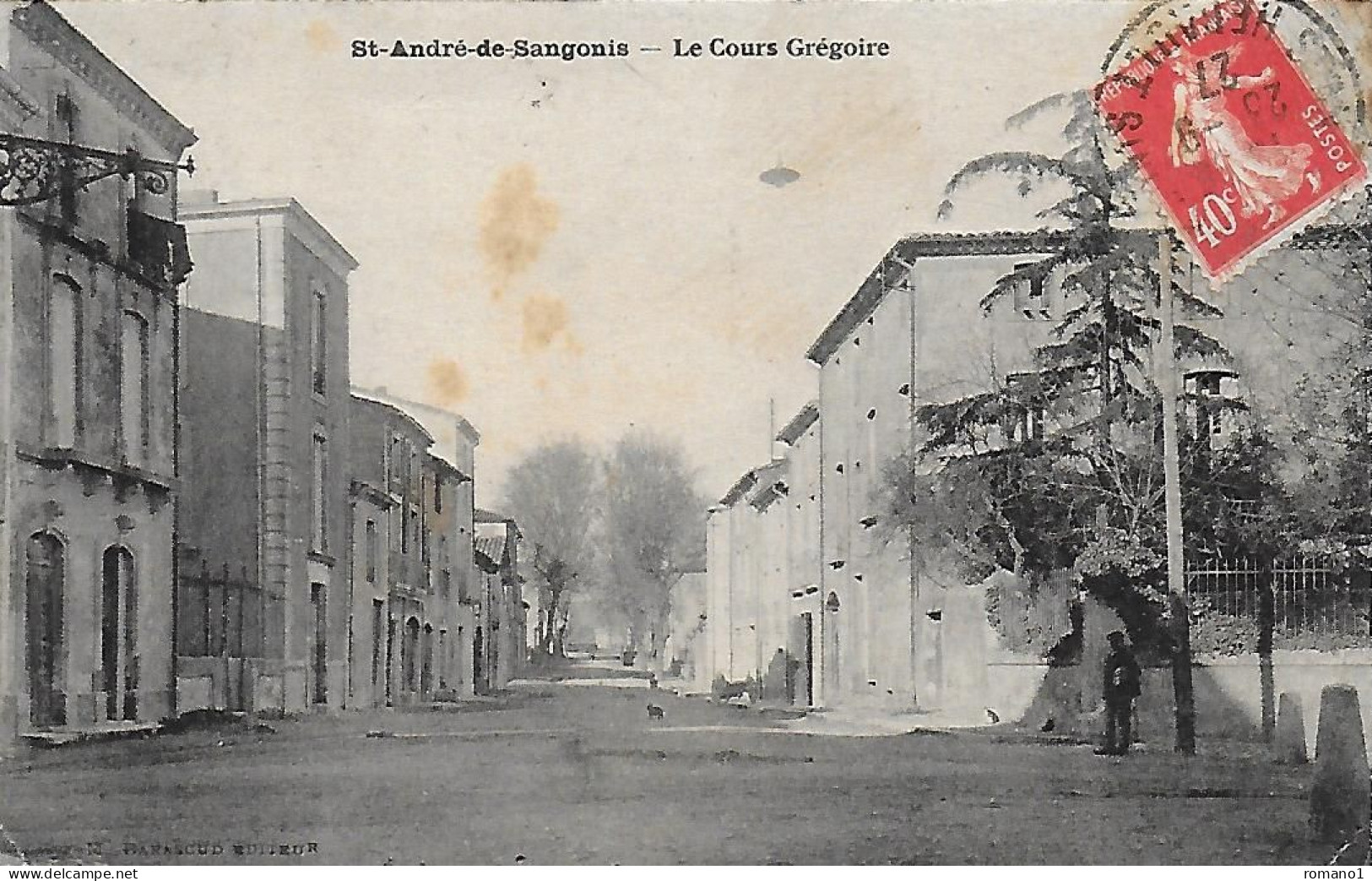 34)   SAINT ANDRE De SANGONIS  -  Le Cours Grégoire - Autres & Non Classés