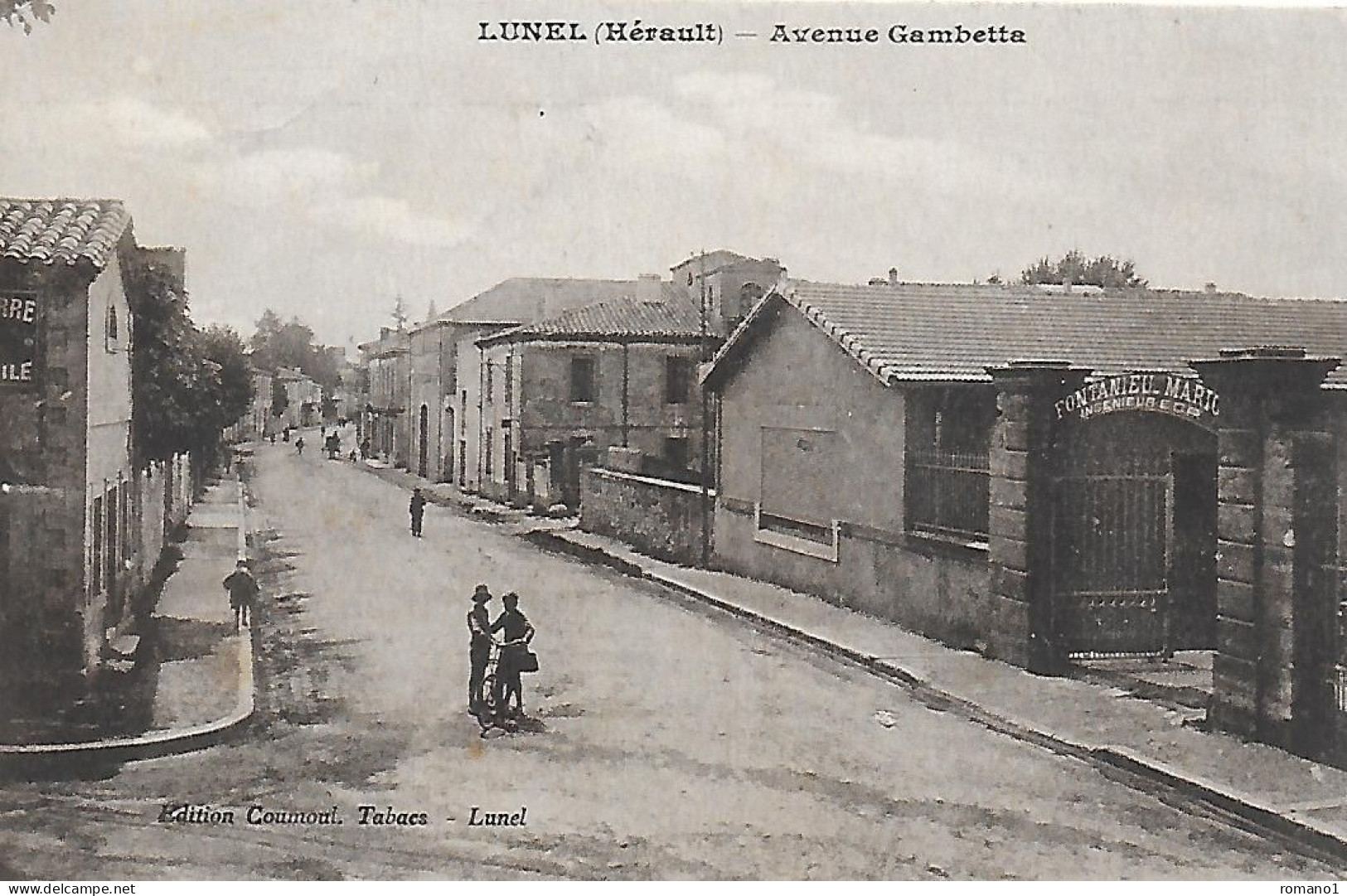 34)   LUNEL  - Avenue Gambetta - Lunel