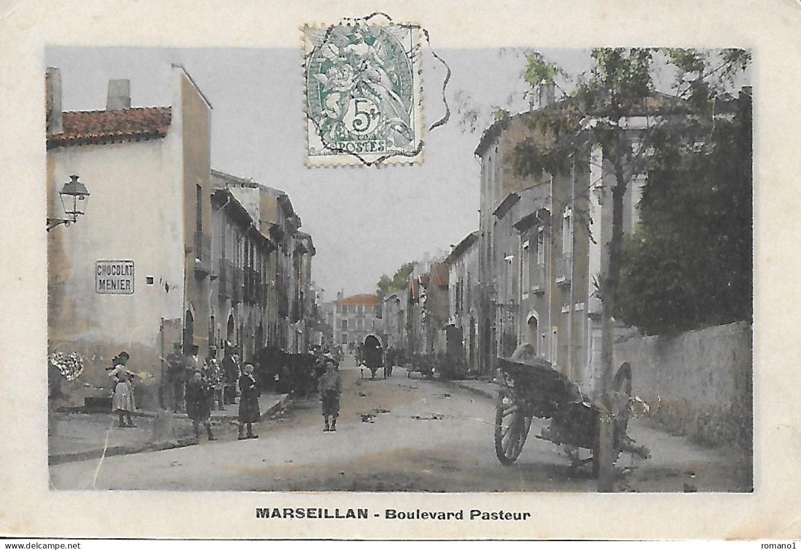 34)   MARSEILLAN   - Boulevard Pasteur - Marseillan