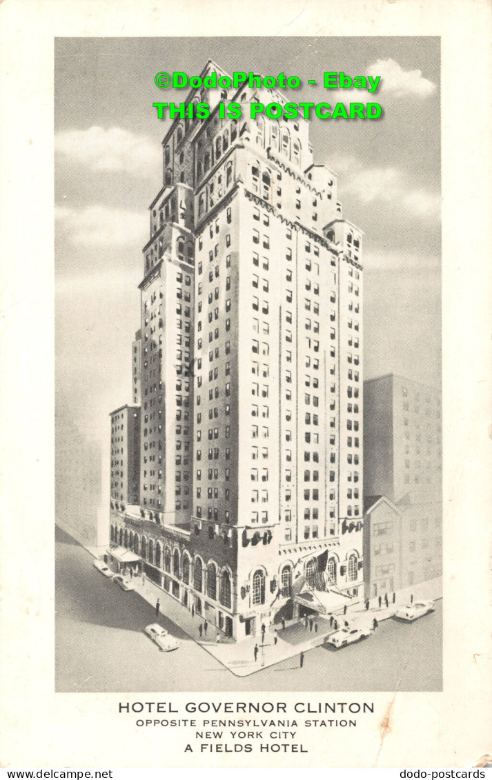 R452606 Hotel Governor Clinton. Opposite Pennsylvania Station. New York City. A - Wereld