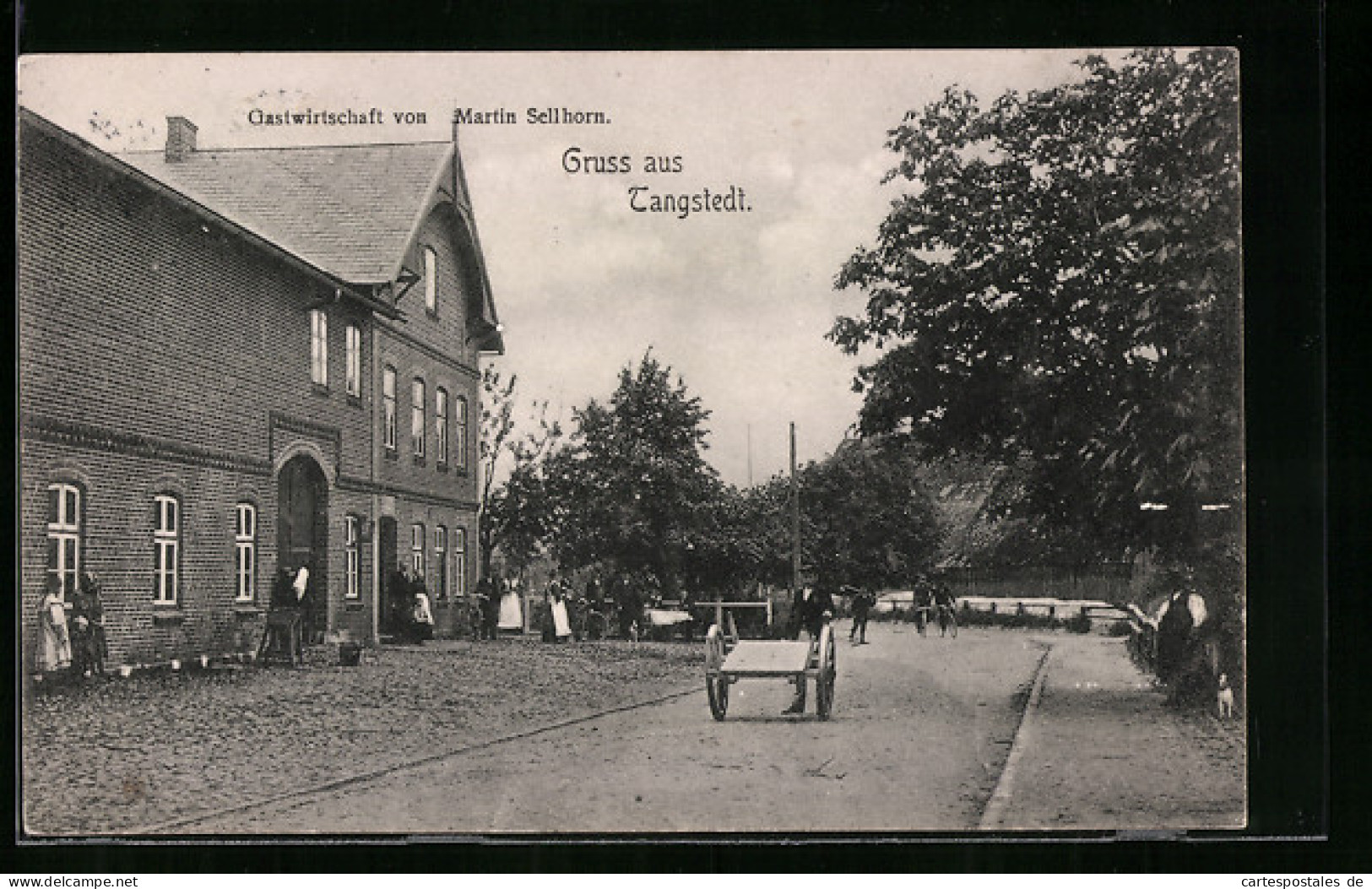 AK Tangstedt, Gasthaus Von Martin Sellhorn  - Other & Unclassified