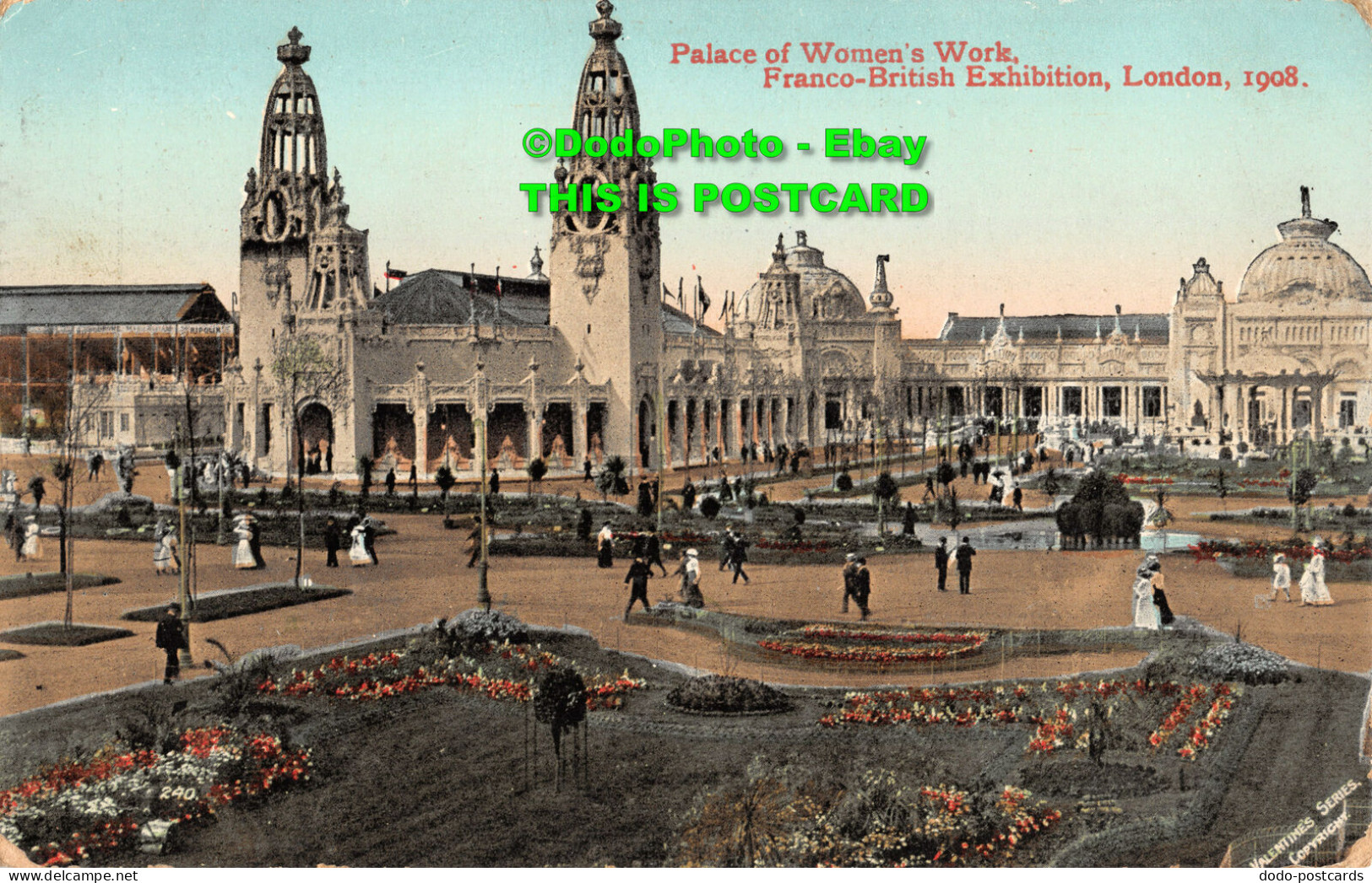 R452698 Palace Of Womens Work. Franco British Exhibition. London. 1908. Valentin - Other & Unclassified