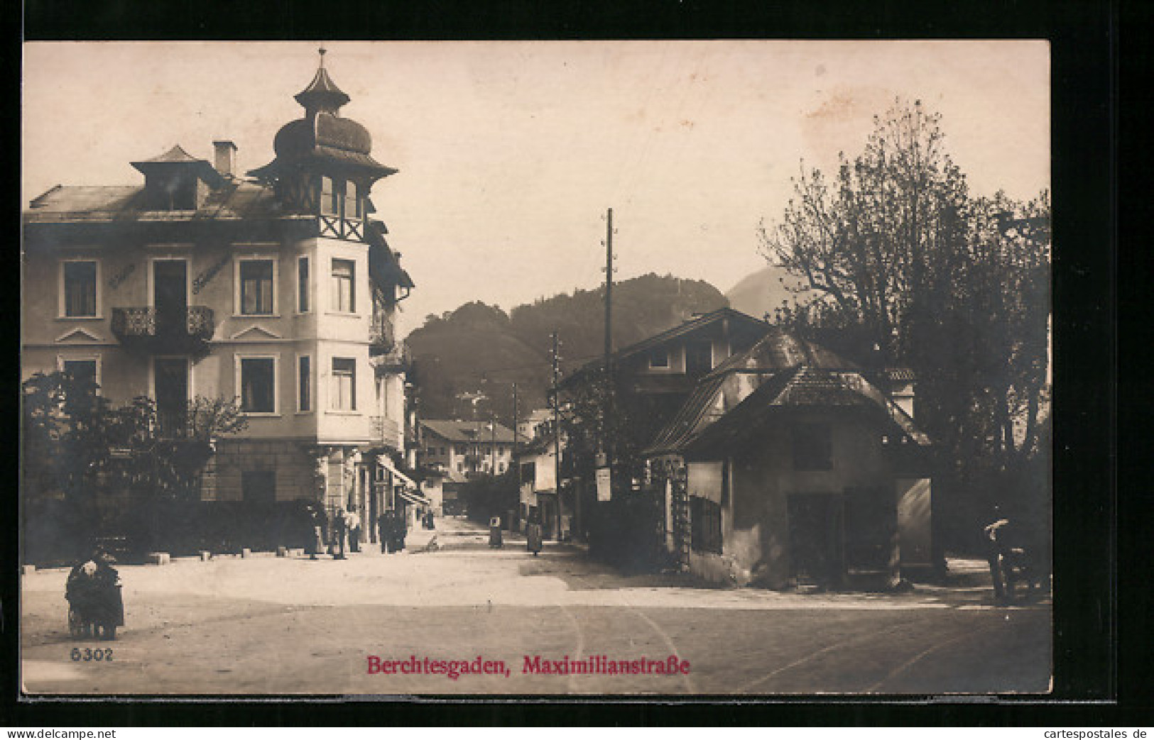 AK Berchtesgaden, Maximilianstrasse Im Ortskern  - Berchtesgaden