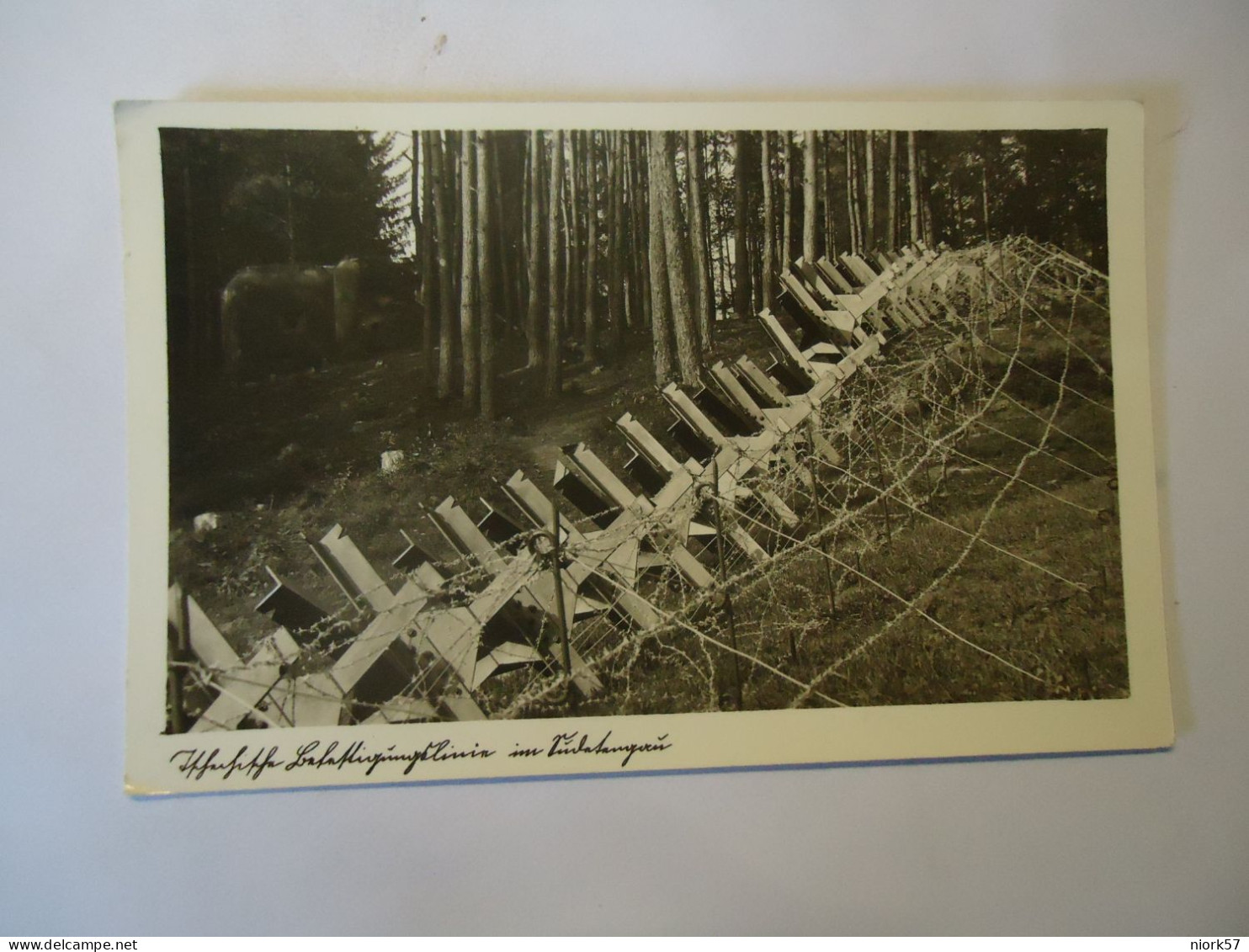 AUSTRIA RARE    POSTCARDS  WW2 WAR FORTIFIED WIRE NETTING - History