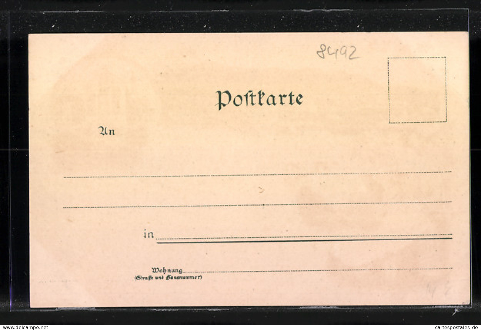 Lithographie Furth I. Wald, Gesamtansicht, Pfarrkirche, Marktplatz  - Furth