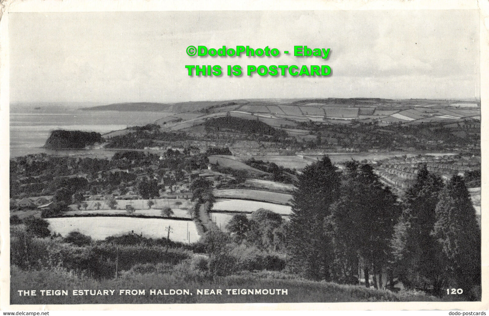 R453130 The Teign Estuary From Haldon Near Teignmouth. 120. 1962 - Welt