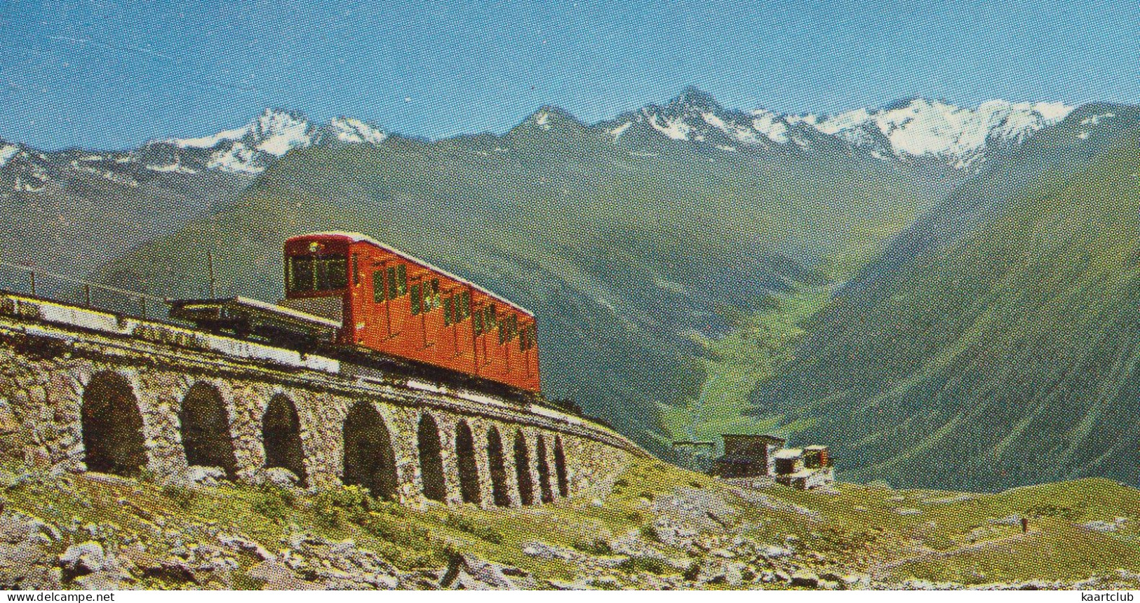 Davos - Parsennbahn Gegen Dischmatal, Davos-Dorf, Sertig-Dörfli, Davosersee - (Schweiz/Suisse/Switzerland) - 1964 - ZUG - Davos