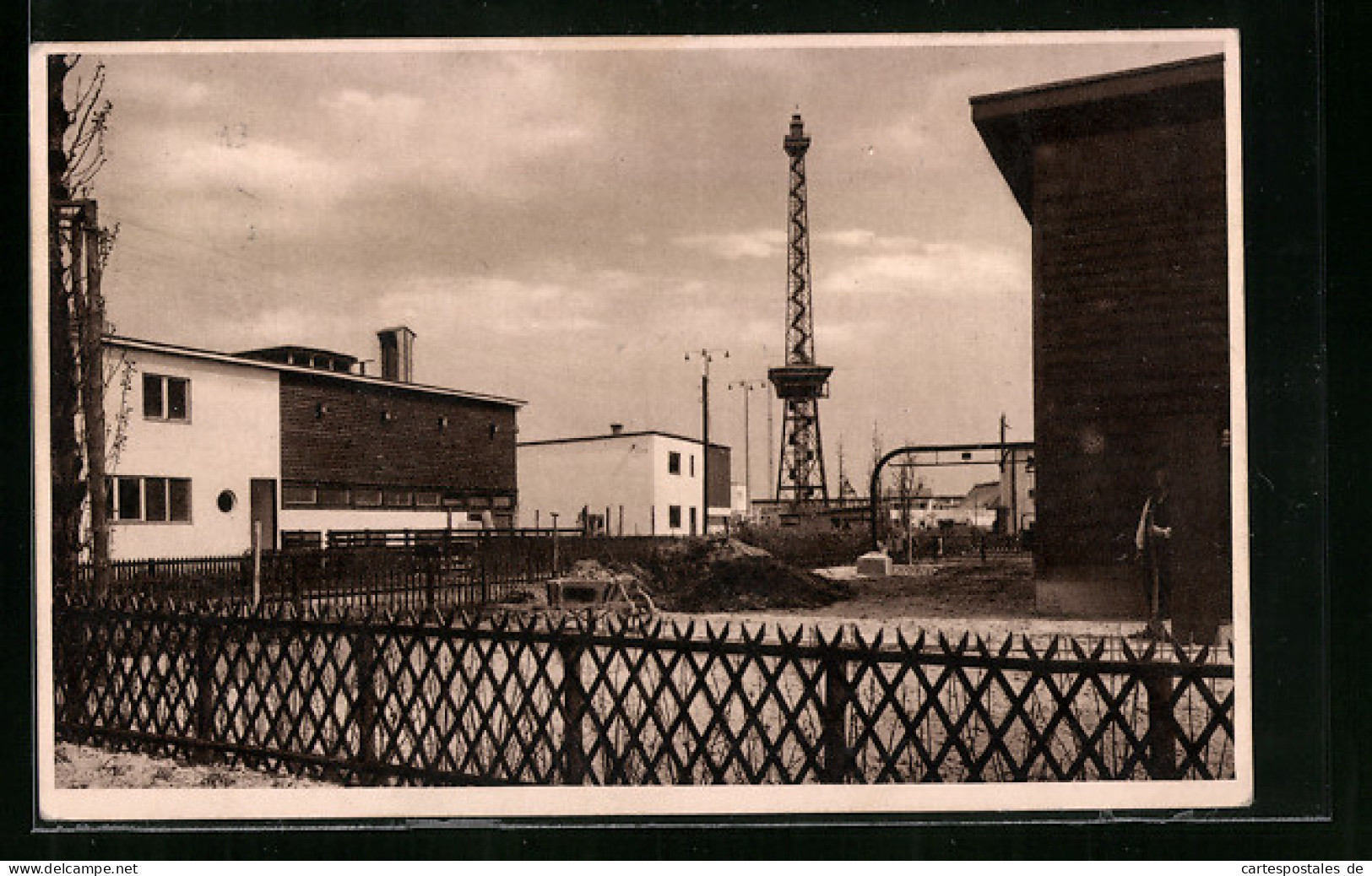 AK Berlin, Deutsche Bauausstellung 1931, Das Dorf Am Funkturm, Der Ländliche Siedlungsbau  - Tentoonstellingen