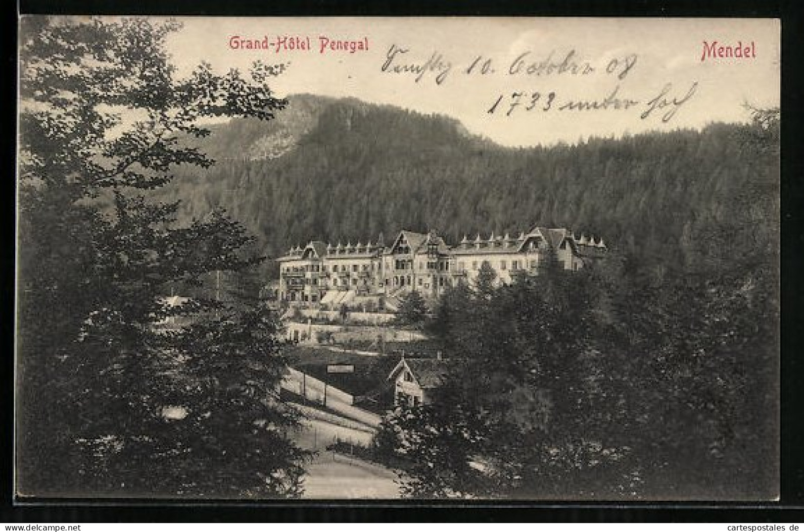 Cartolina Mendel, Grand-Hotel Penegal  - Sonstige & Ohne Zuordnung