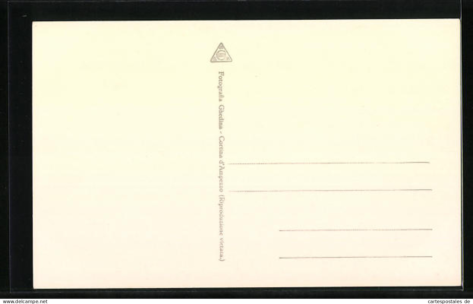 Cartolina Dobbiaco, Ortsansicht Mit Umland  - Sonstige & Ohne Zuordnung