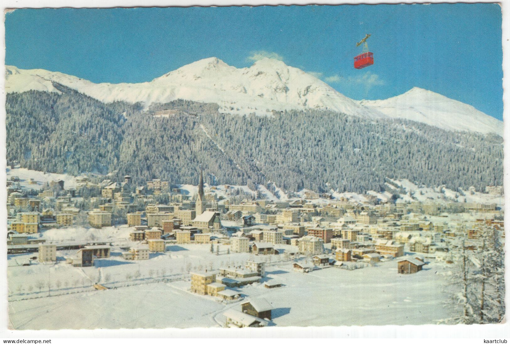 Davos (1560 M) - Mit Bräma-Büel-, Schatzalp Und Parsenn-Bahn  - (Schweiz/Suisse/Switzerland) - 1967 - Davos