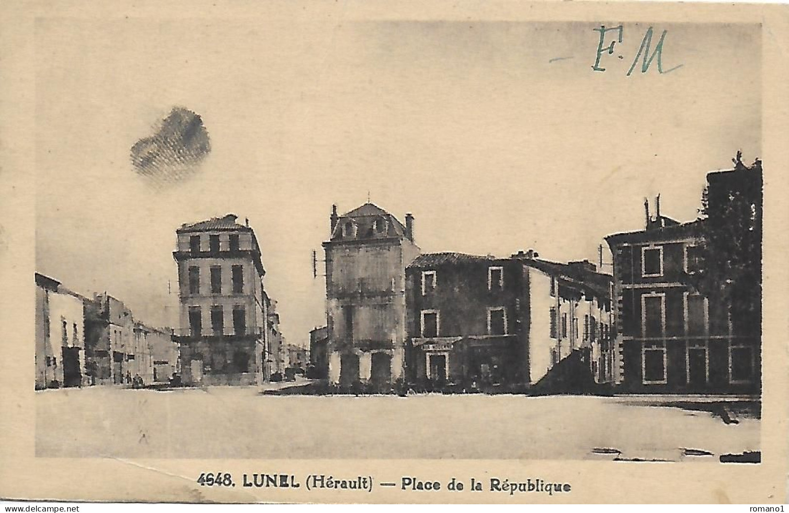 34)     LUNEL  - Place De La République - Lunel