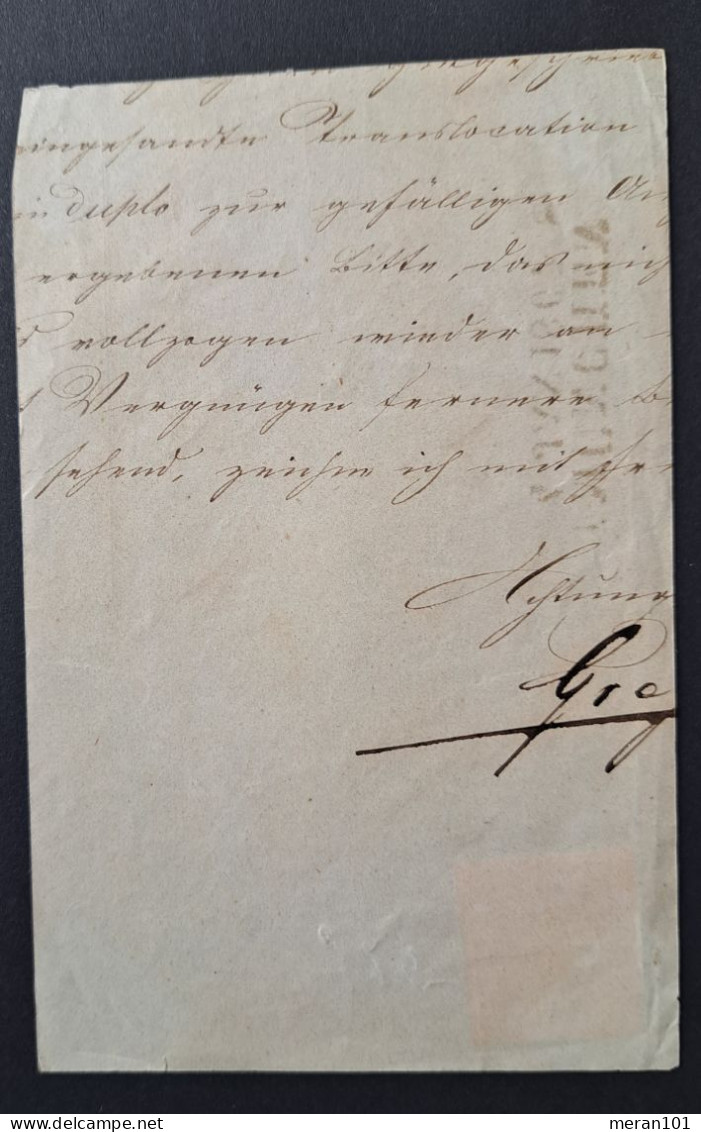 Bayern, Briefteil MÜNCHEN 4. JAN 1867, Mühlkreisstempel , 3 Kr. - Brieven En Documenten