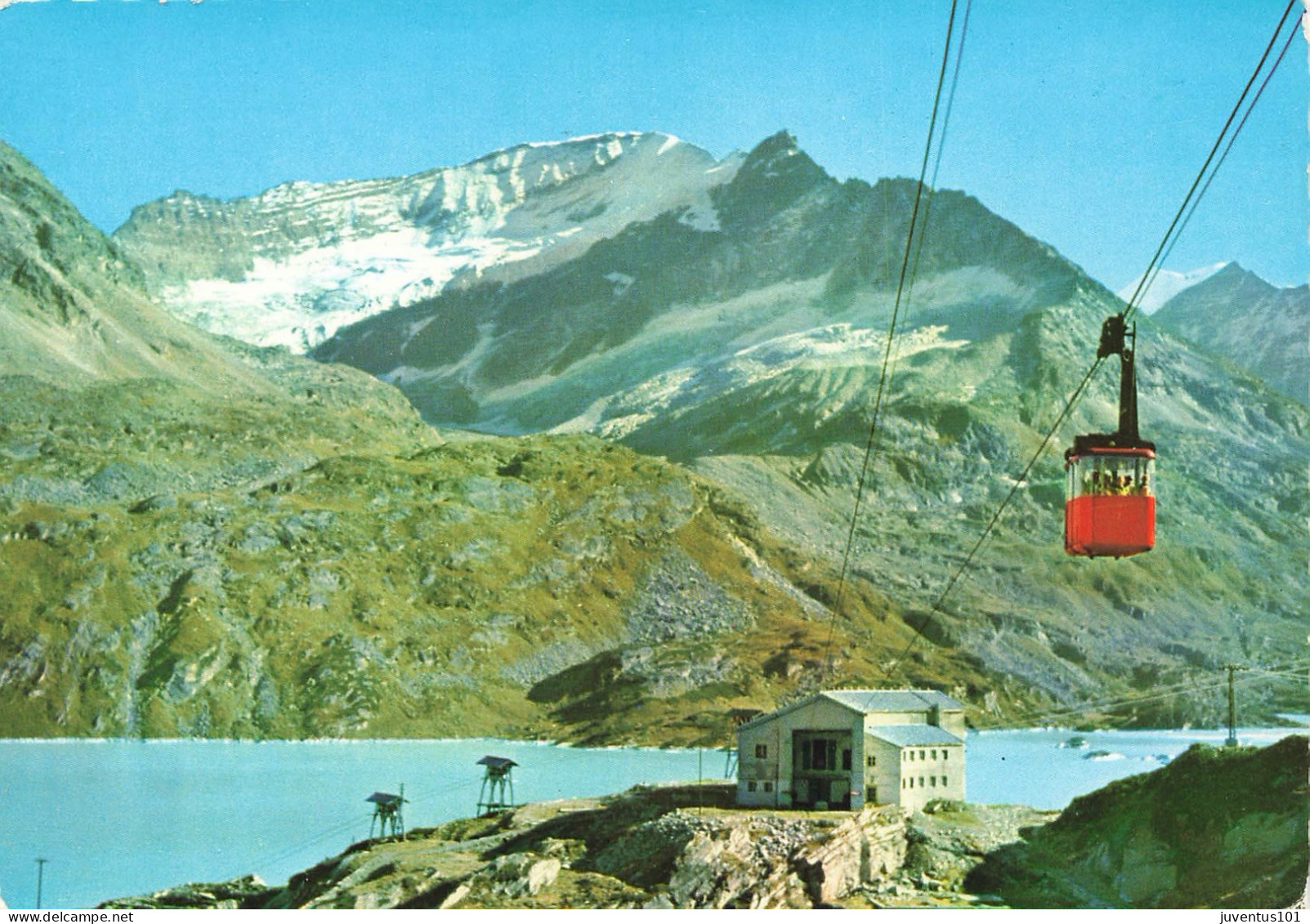 CPSM Mittelstation Seilbahn Tauernmoos-See B. Uttendorf Bergkulisse  L2920 - Sonstige & Ohne Zuordnung