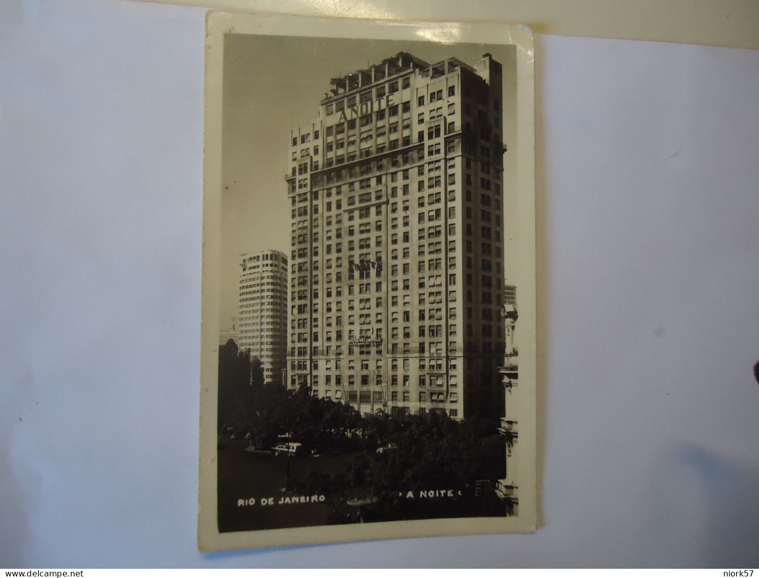 BRAZIL  POSTCARDS  RIO DE JANEIRO BUILDING ANOITE 1958 - Rio De Janeiro