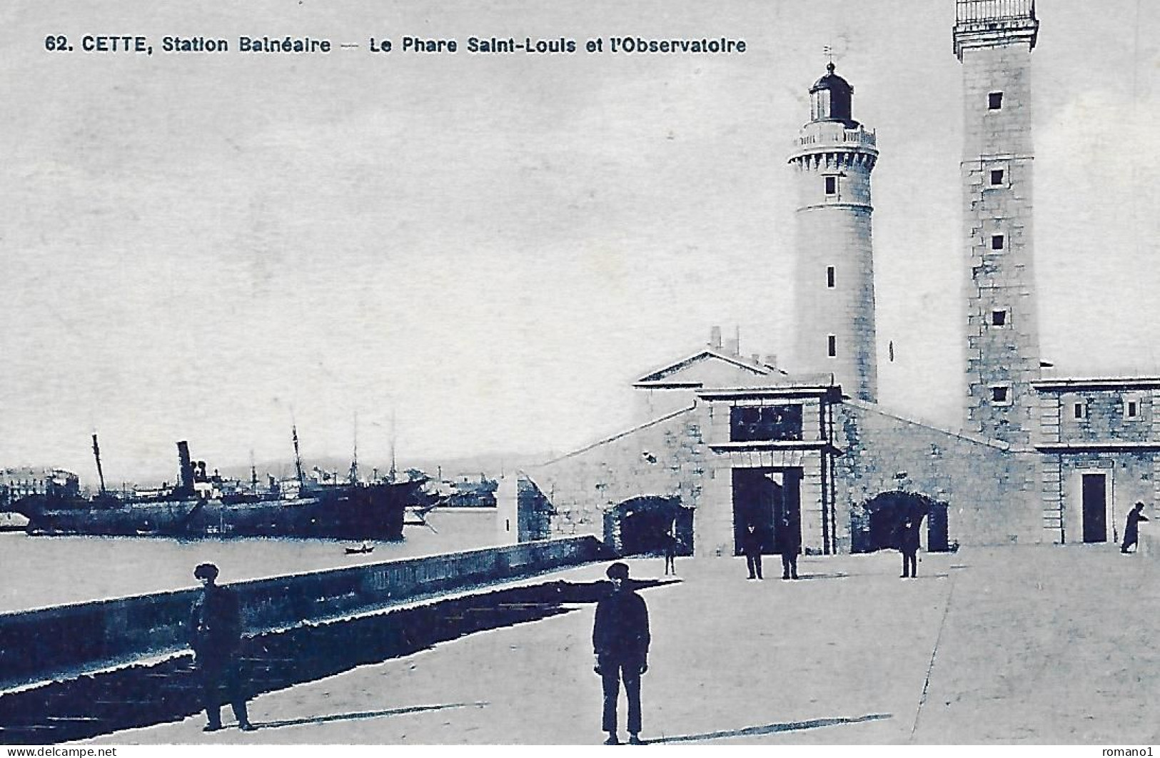 34)   CETTE  -  Le Phare Saint Louis Et L' Observatoire - Sete (Cette)