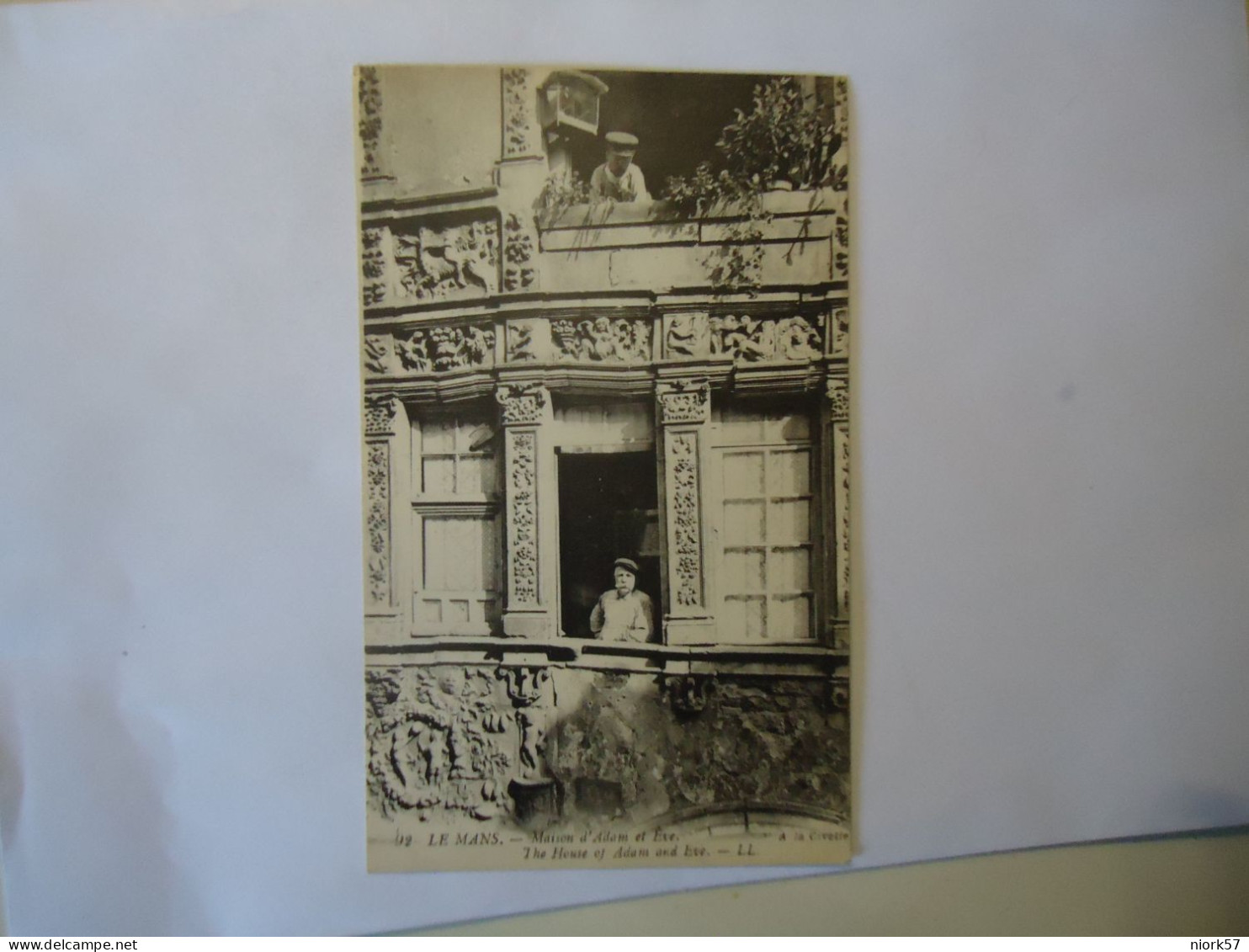 FRANCE  POSTCARDS   LE MANS  HAUSE ADAM  AND EVE - Other & Unclassified