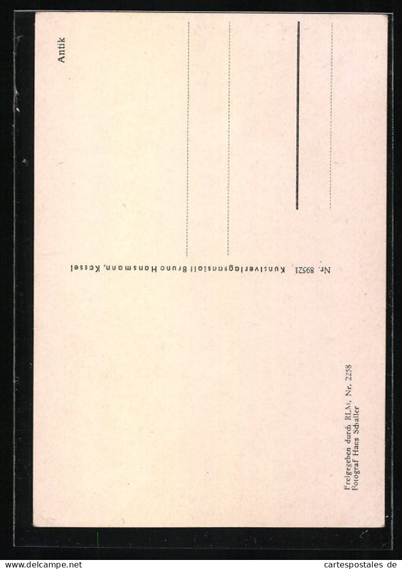 AK Henschel Sturzkampfeinsitzer Hs 123 Im Formationsflug  - 1939-1945: 2de Wereldoorlog