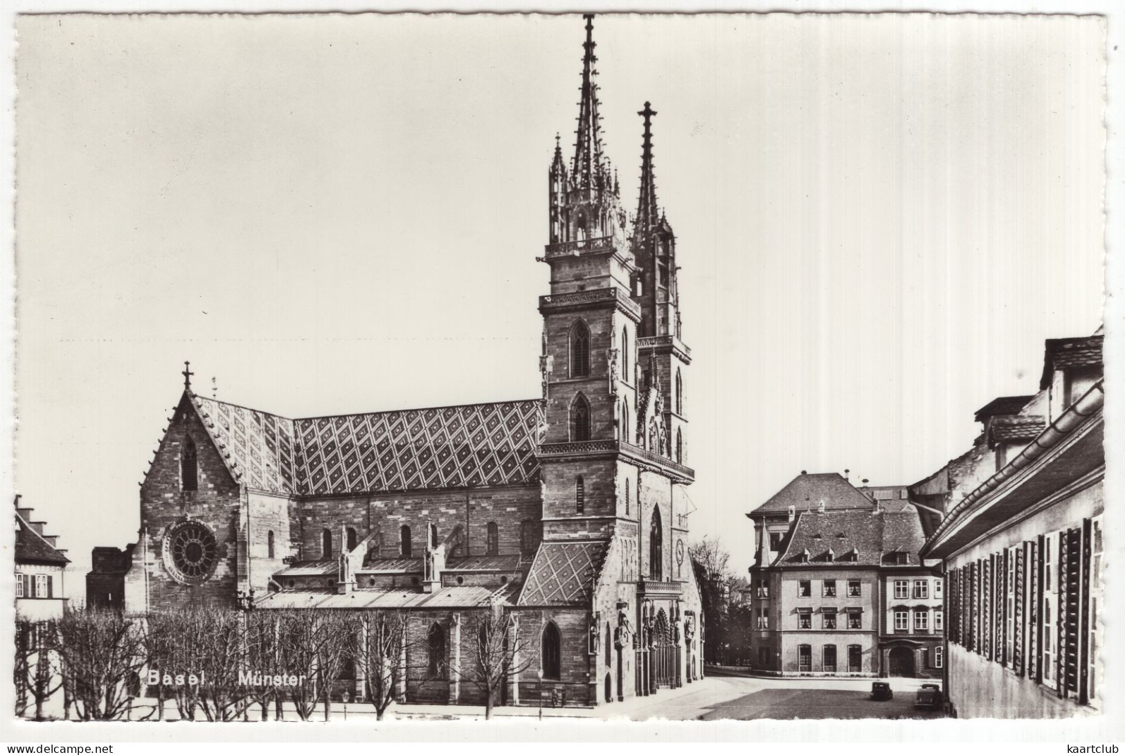 Basel. Münster  - (Schweiz/Suisse/Switzerland) - Bale. La Cathédrale - Bâle