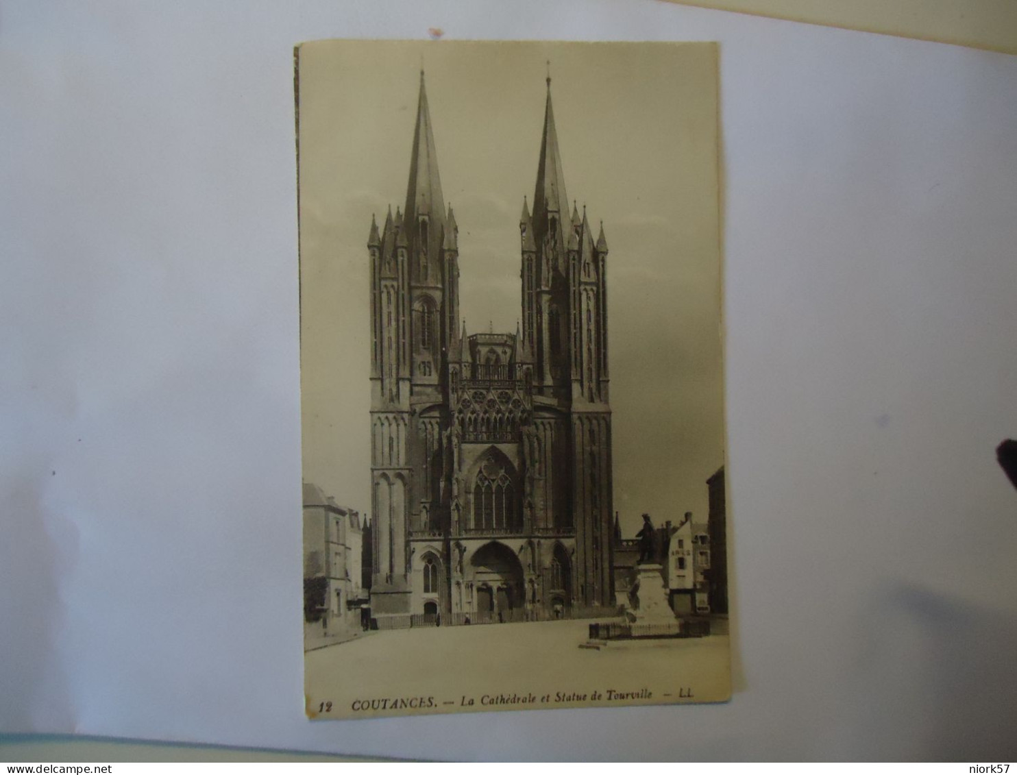 FRANCE    POSTCARDS  COUTANGES  CHURCH - Sonstige & Ohne Zuordnung