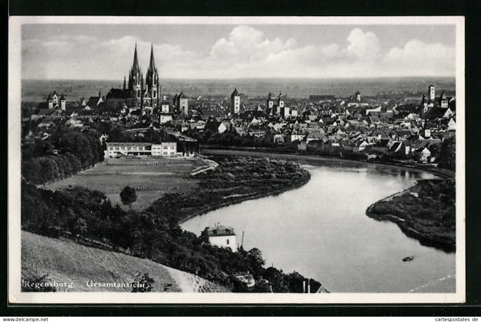 AK Regensburg, Gesamtansicht Mit Dom  - Regensburg