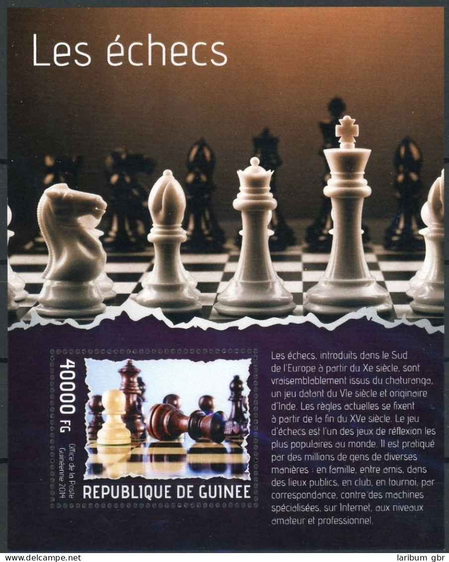 Guinea Block 2348 Postfrisch Schach #GB216 - Guinée (1958-...)