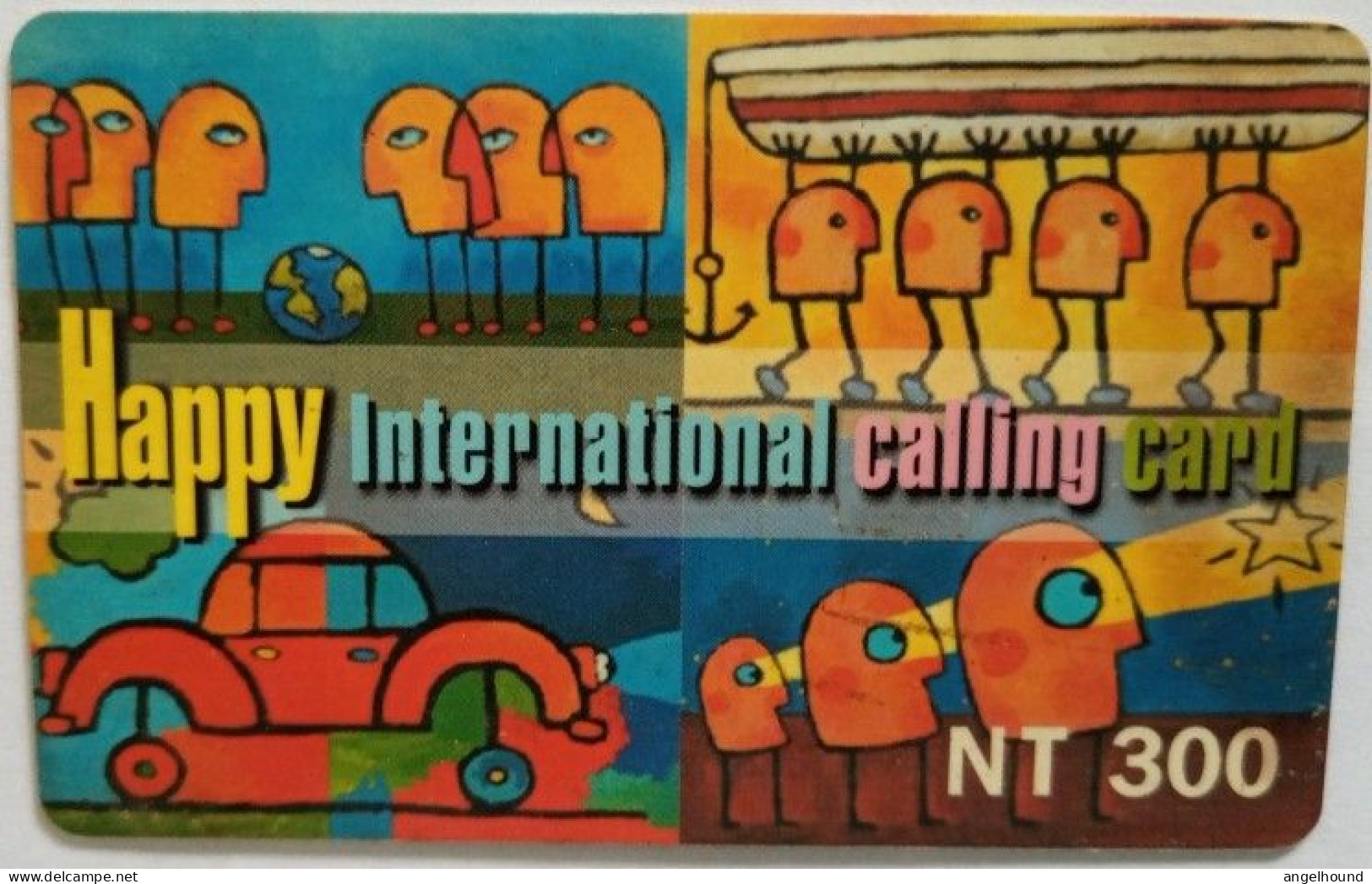 Taiwan NT 300 Prepaid - Happy International Calling Card - Taiwan (Formose)