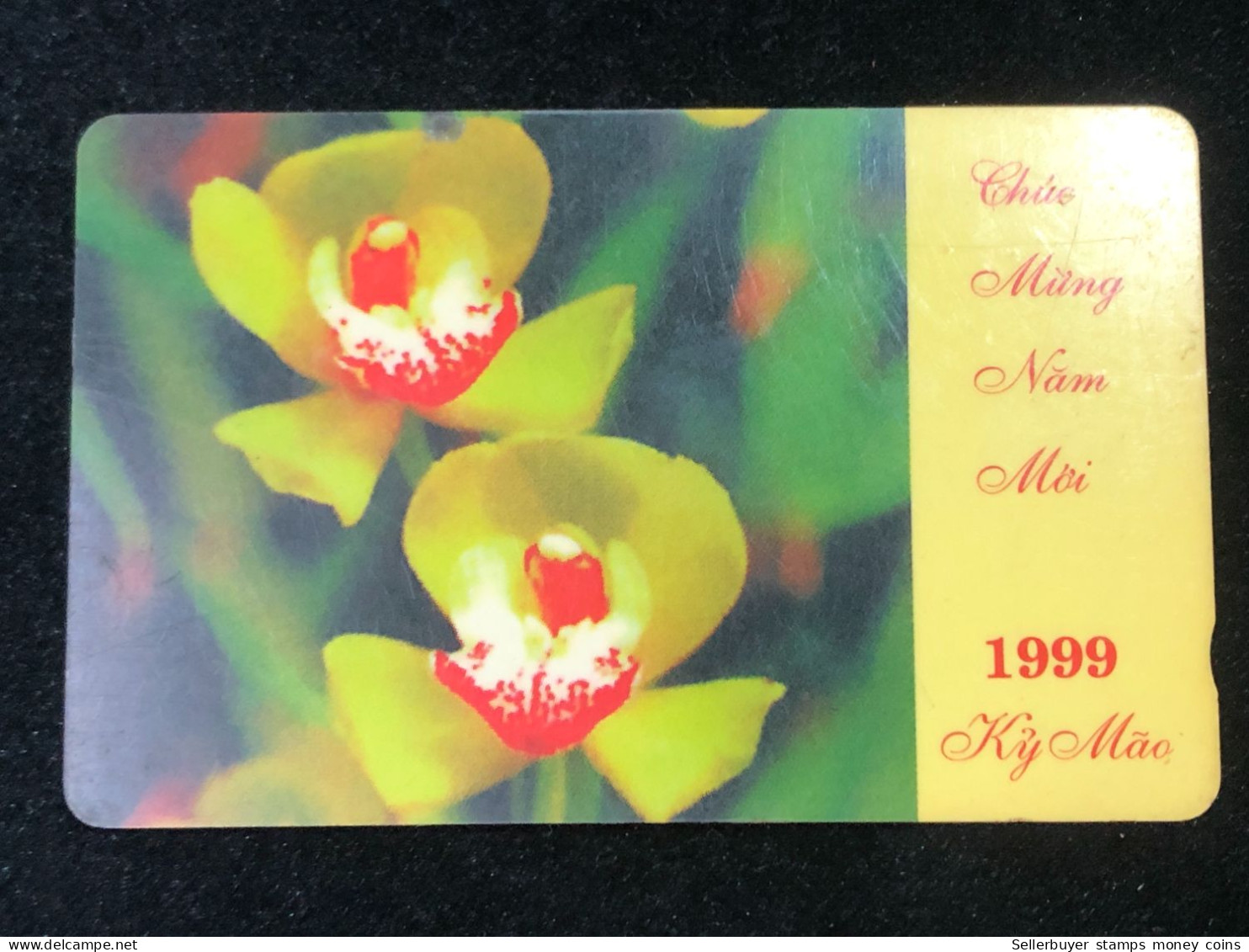 Card Phonekad Vietnam(lunar New Year 1- 60 000dong-1999)-1pcs - Viêt-Nam