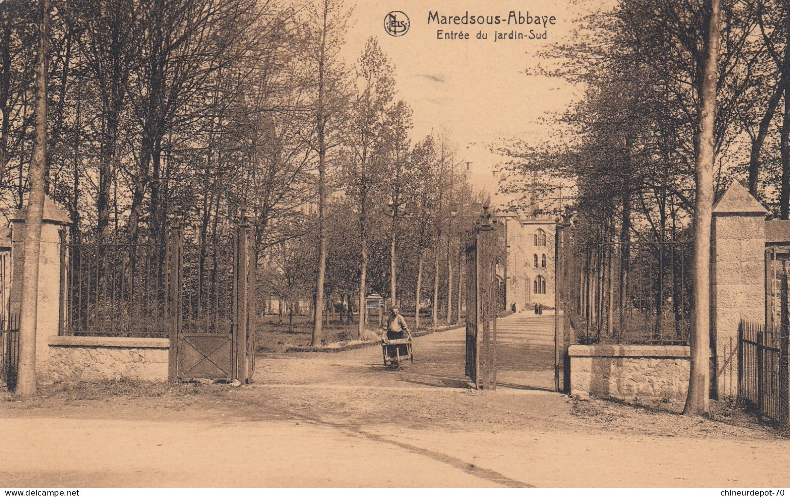 MAREDSOUS L ABBAYE .ENTREE DU JARDIN SUD - Autres & Non Classés