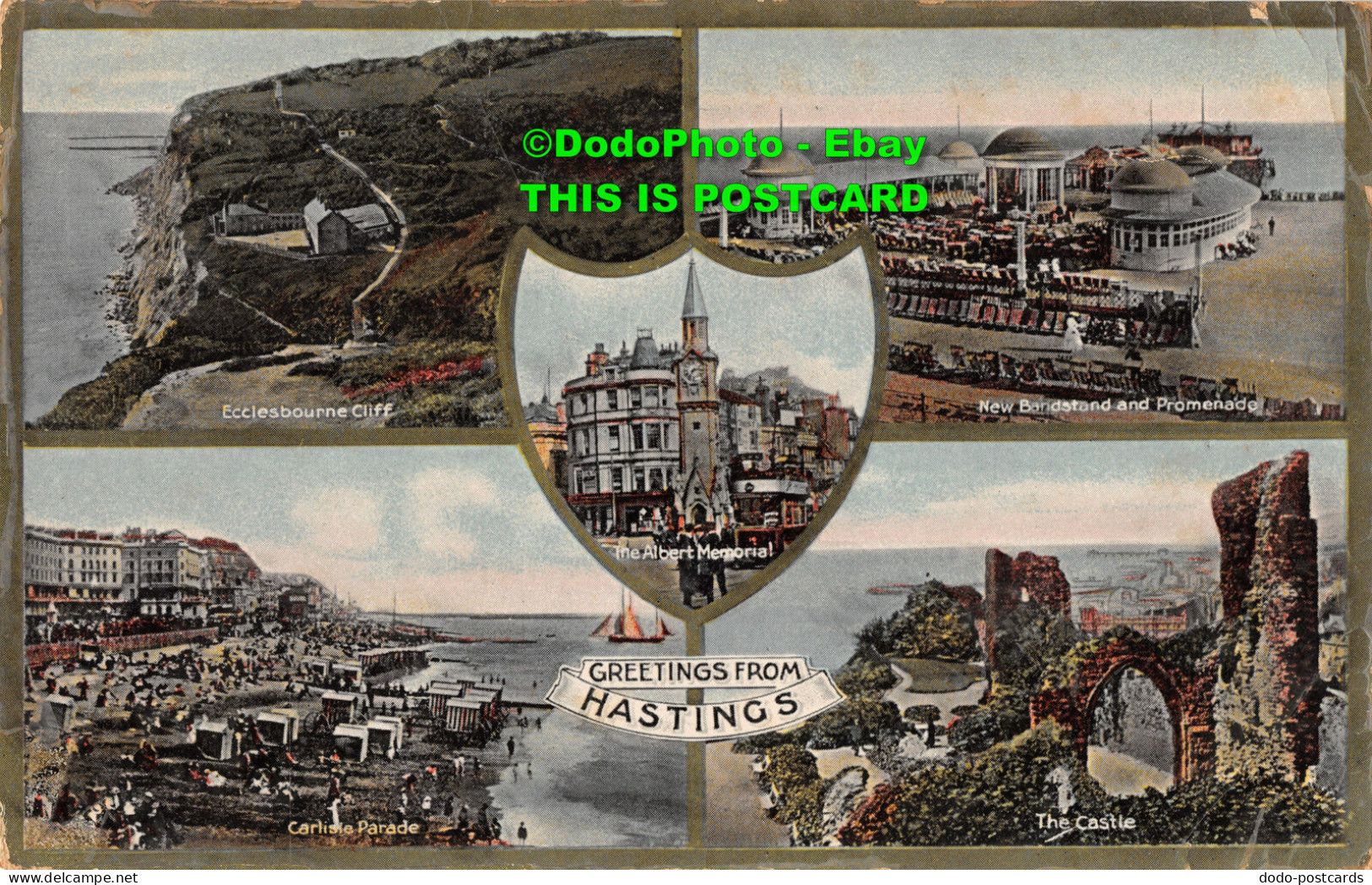 R453471 Greetings From Hastings. 1925. Multi View - World