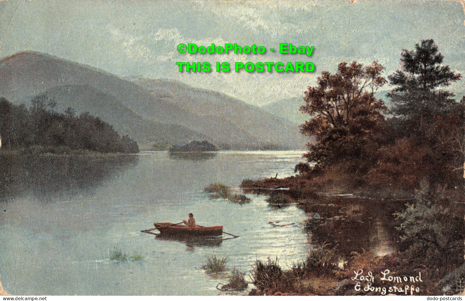 R453228 Loch Lomond. E. Longstaffe. S. Hildesheimer. No. 5186. 1905 - World