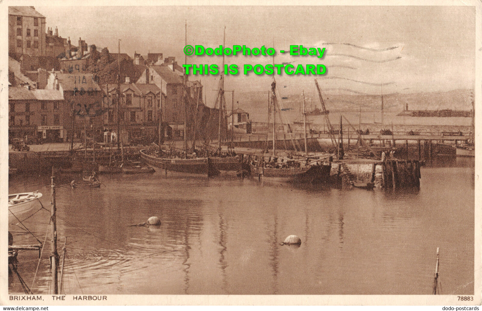 R453229 Brixham. The Harbour. 78883. Photochrom - Monde