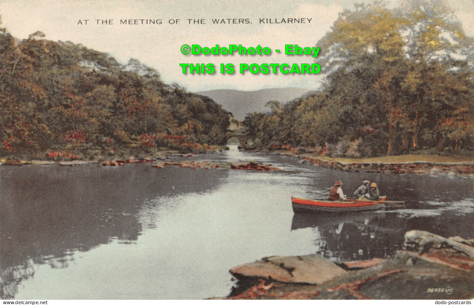 R453231 At The Meeting Of The Waters. Killarney. 96430. Valentines. Colourtype S - Monde