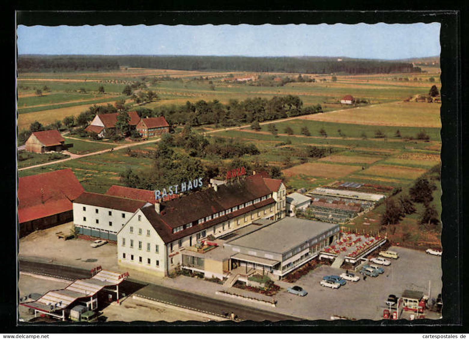 AK Dornstadt Bei Ulm, Hotel-Rasthaus Chaussee  - Ulm