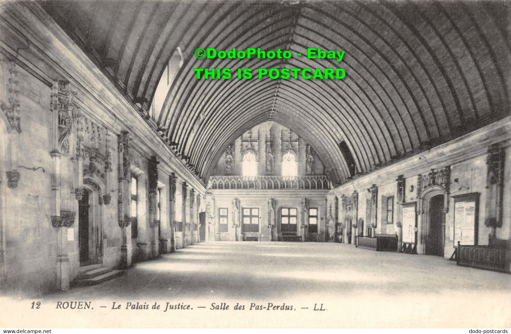R453485 12. Rouen. Le Palais De Justice. Salle Des Pas Perdus. LL - Monde