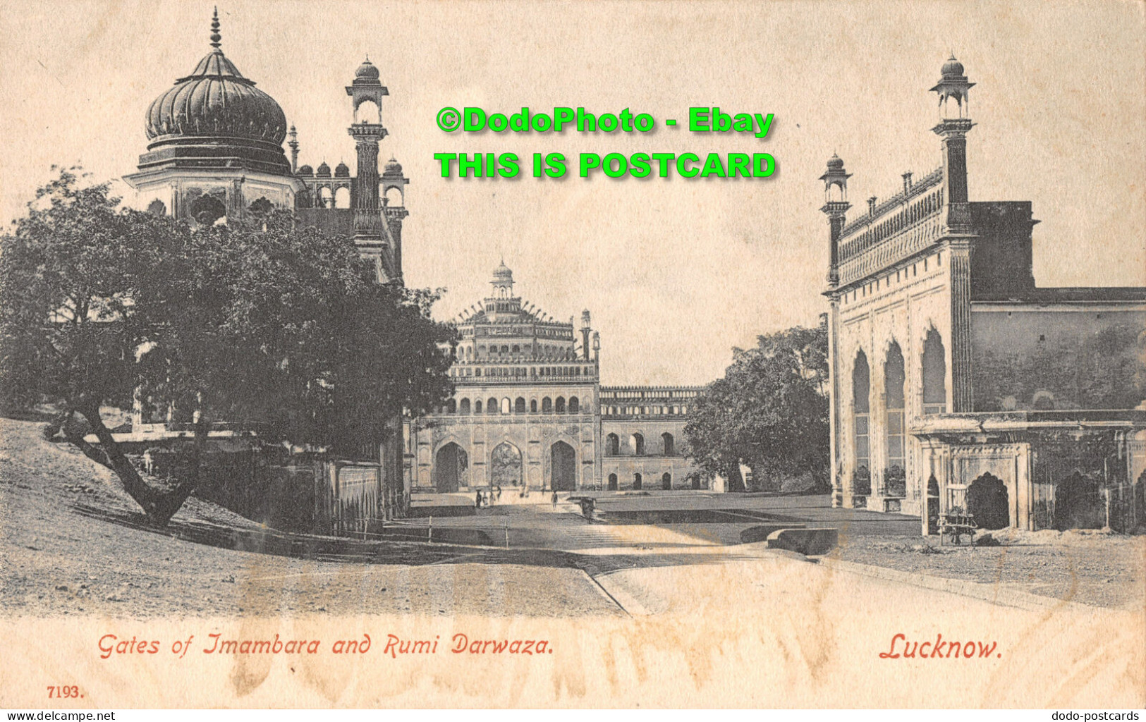 R453486 Gates Of Imambara And Rumi Darwaza. 7193. Lucknow - Monde