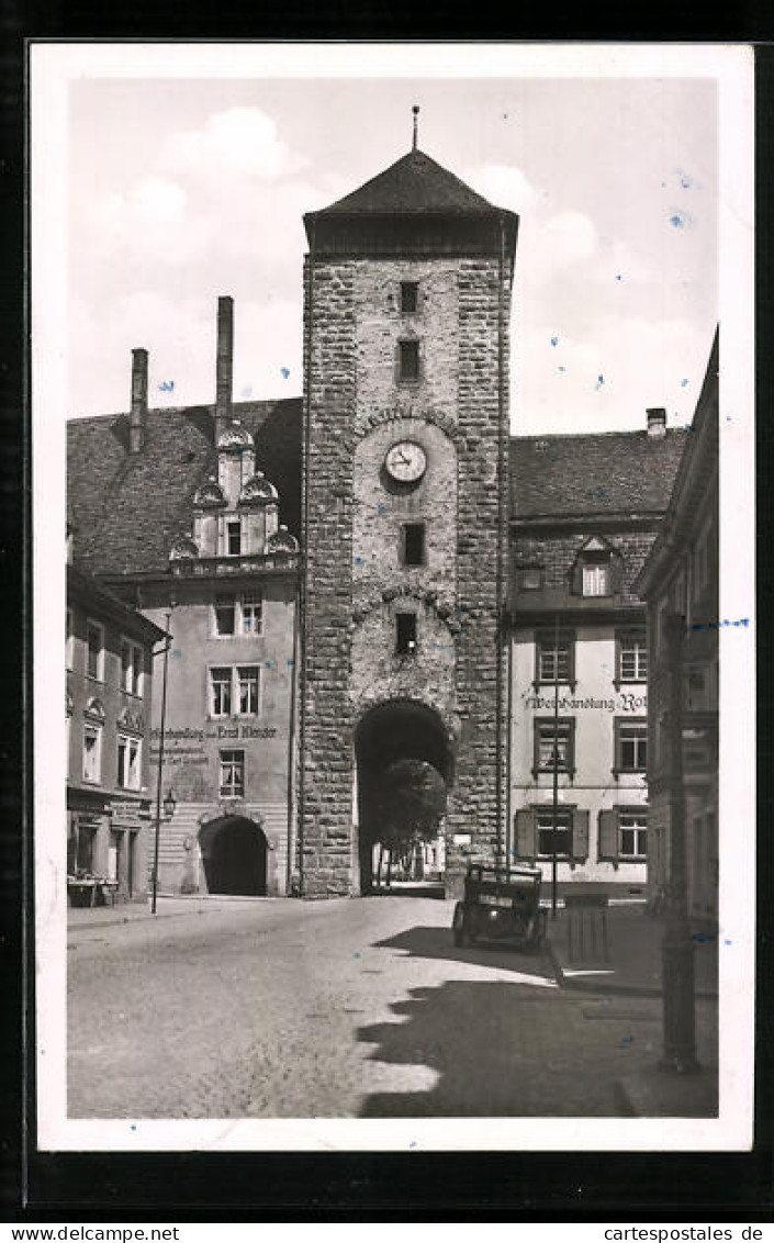 AK Villingen I. Schwarzwald, Oberes Tor  - Sonstige & Ohne Zuordnung