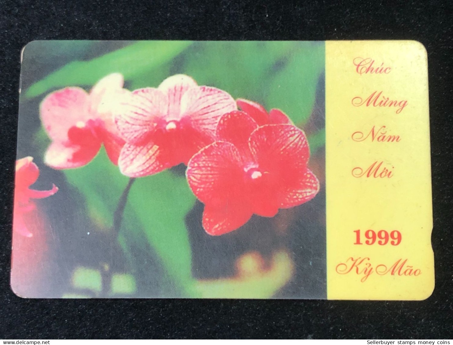 Card Phonekad Vietnam(lunar New Year 2- 60 000dong-1999)-1pcs - Vietnam