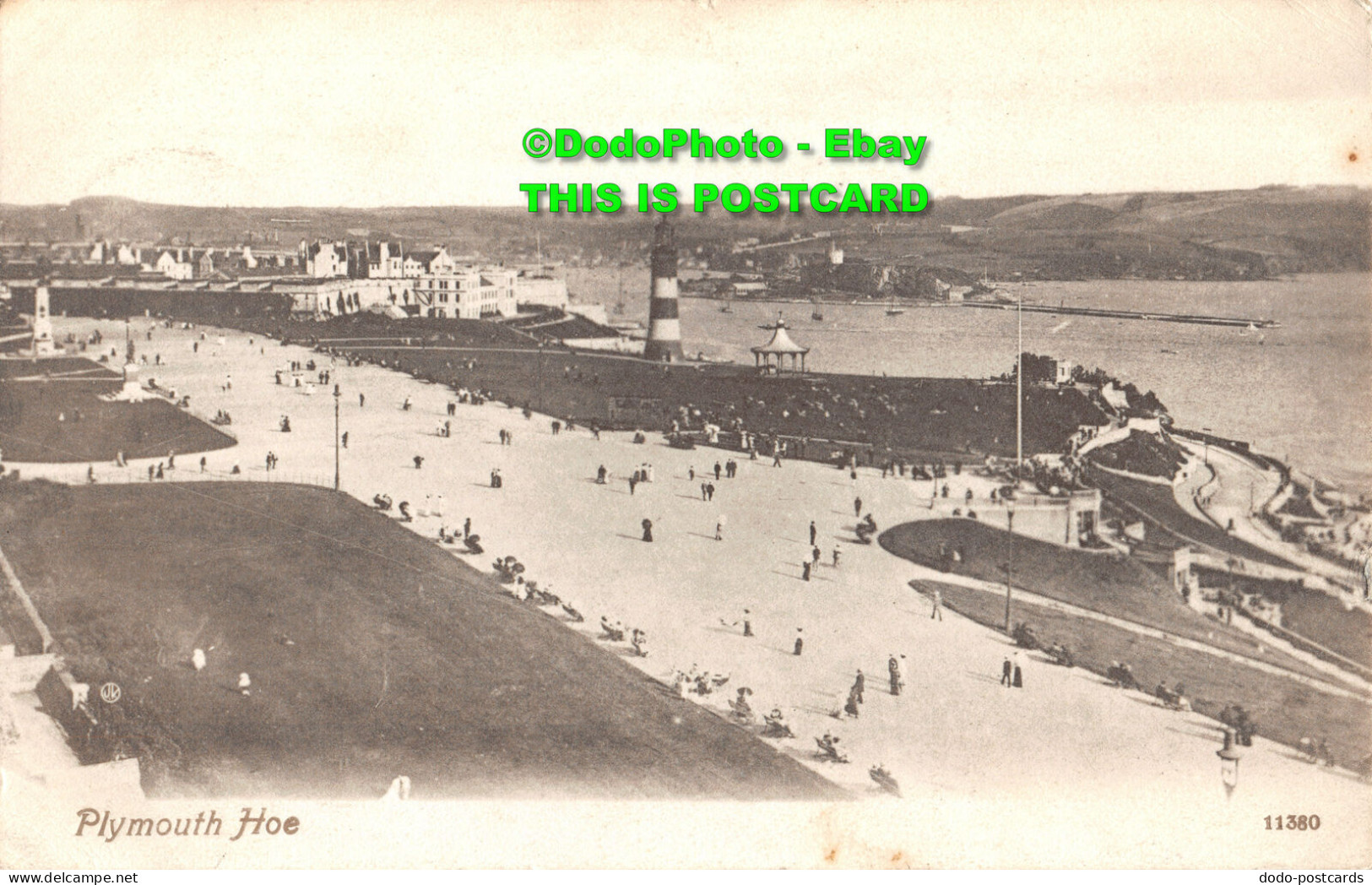 R453703 Plymouth Hoe. 11380. Valentines Series. 1908 - World