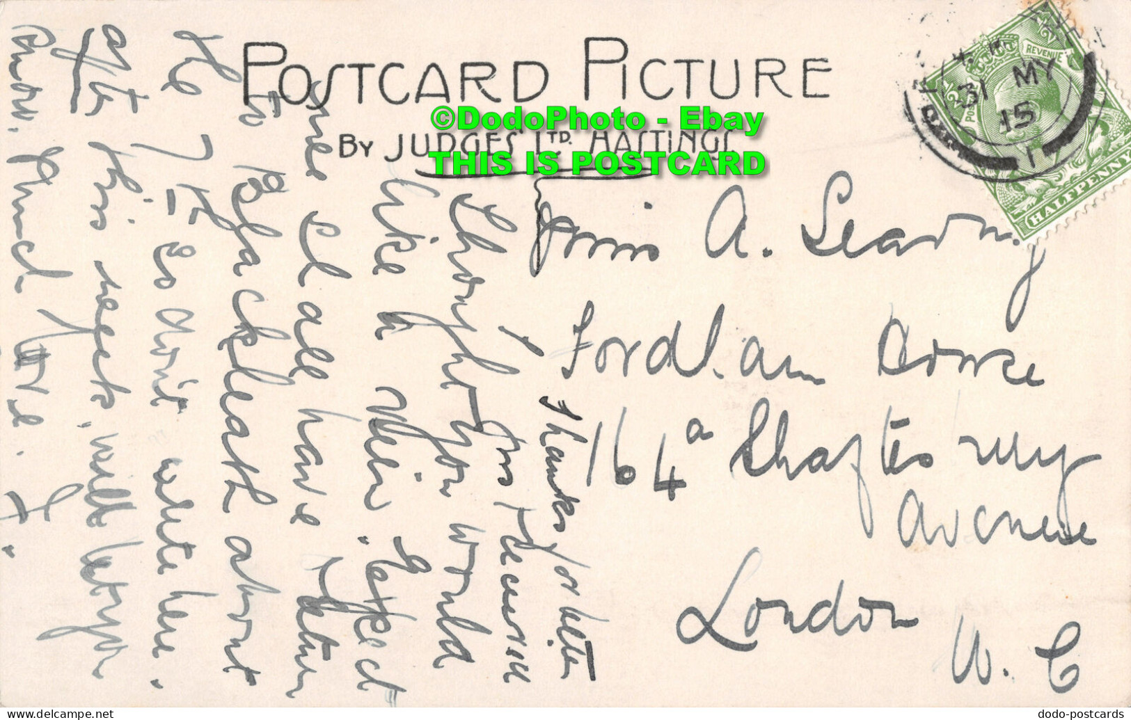 R453538 The Warren Heights. 1015. Folkestone. Judges. 1915 - Monde
