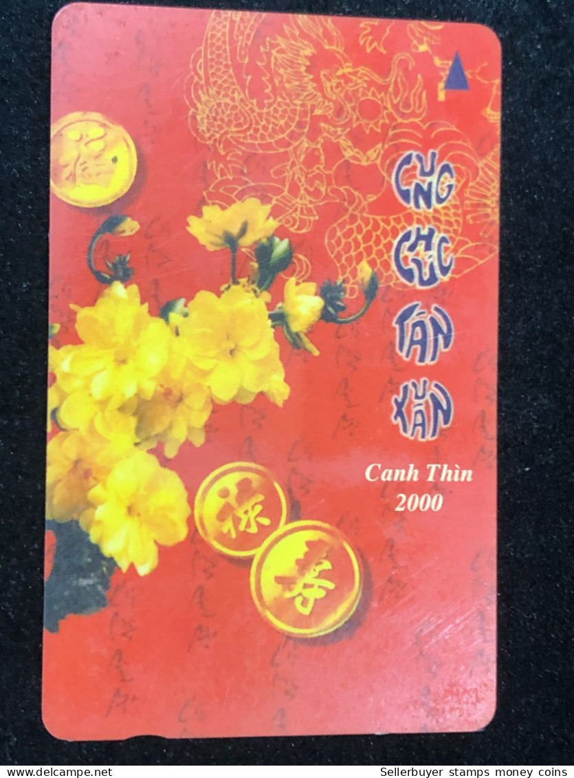 Card Phonekad Vietnam(lunar New Year - 60 000dong-2000)-1pcs - Viêt-Nam