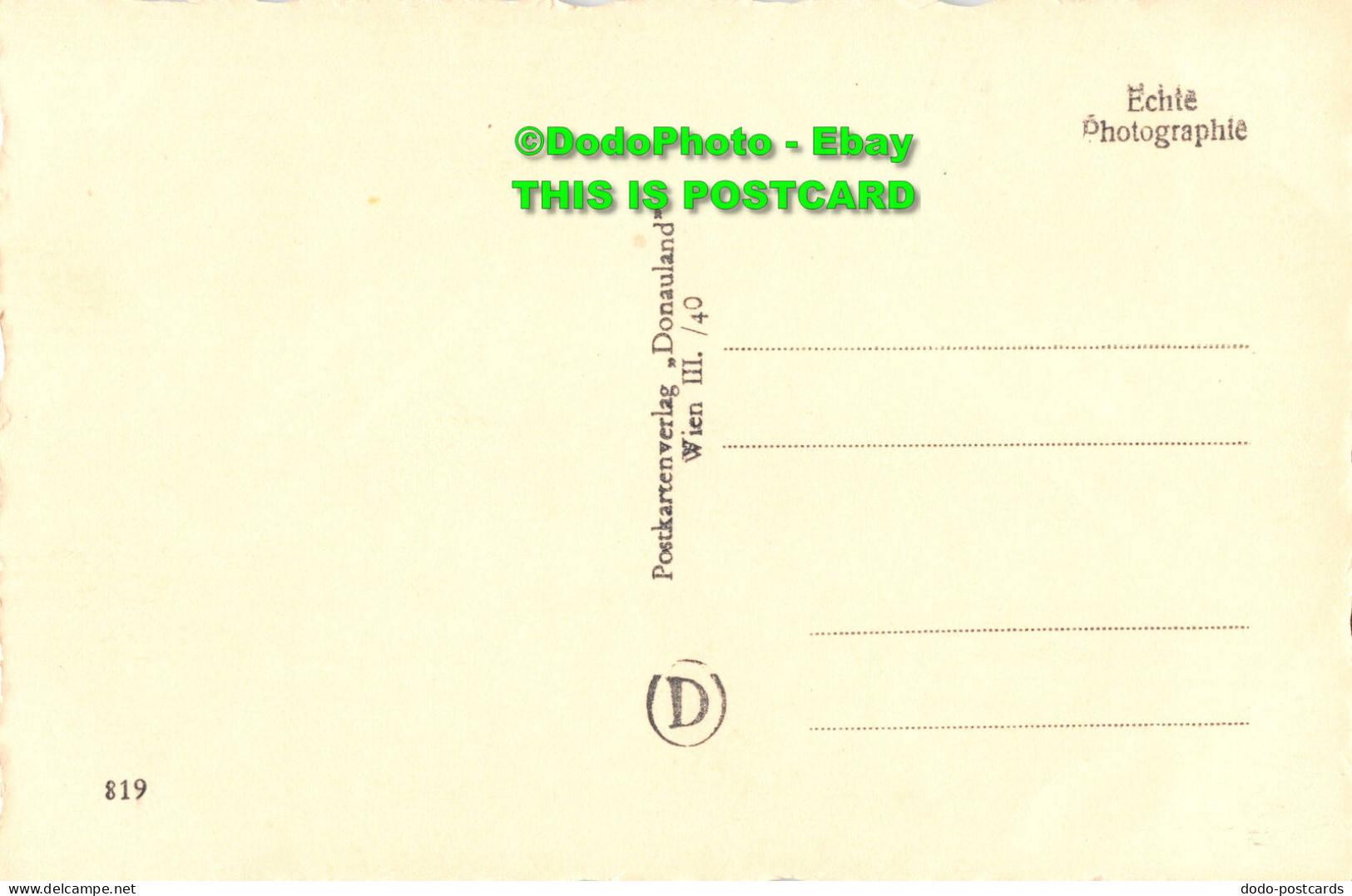 R453302 Wien. Schonbrunn. 819. Postkartenverlag Donauland - Monde