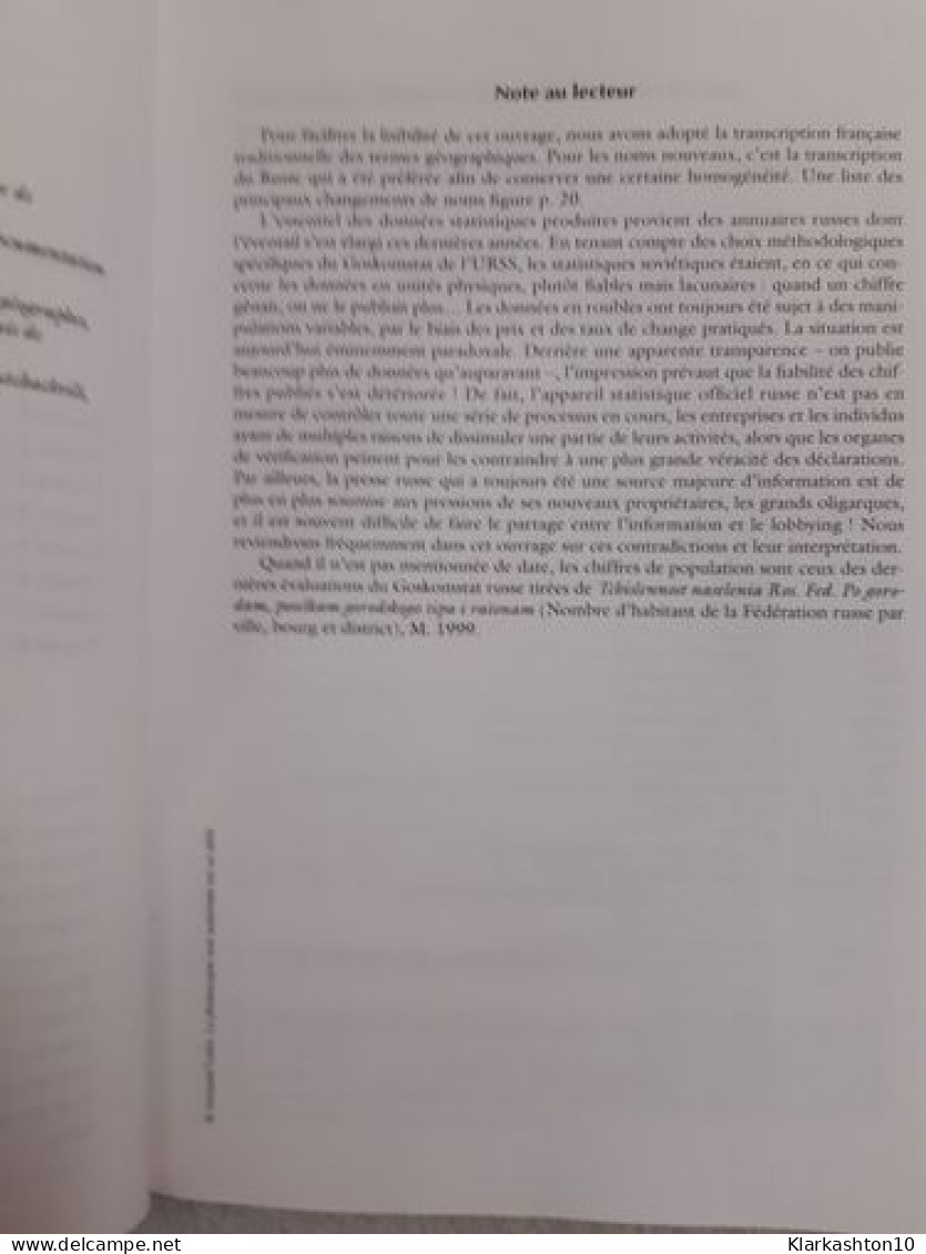 La Nouvelle Russie - Autres & Non Classés