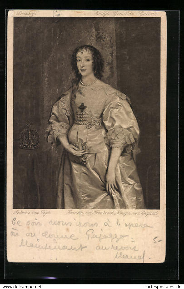 Pc Henriette Von Frankreich, Königin Von England  - Familles Royales