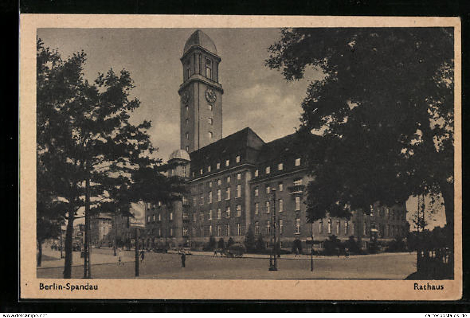 AK Berlin-Spandau, Rathaus  - Spandau