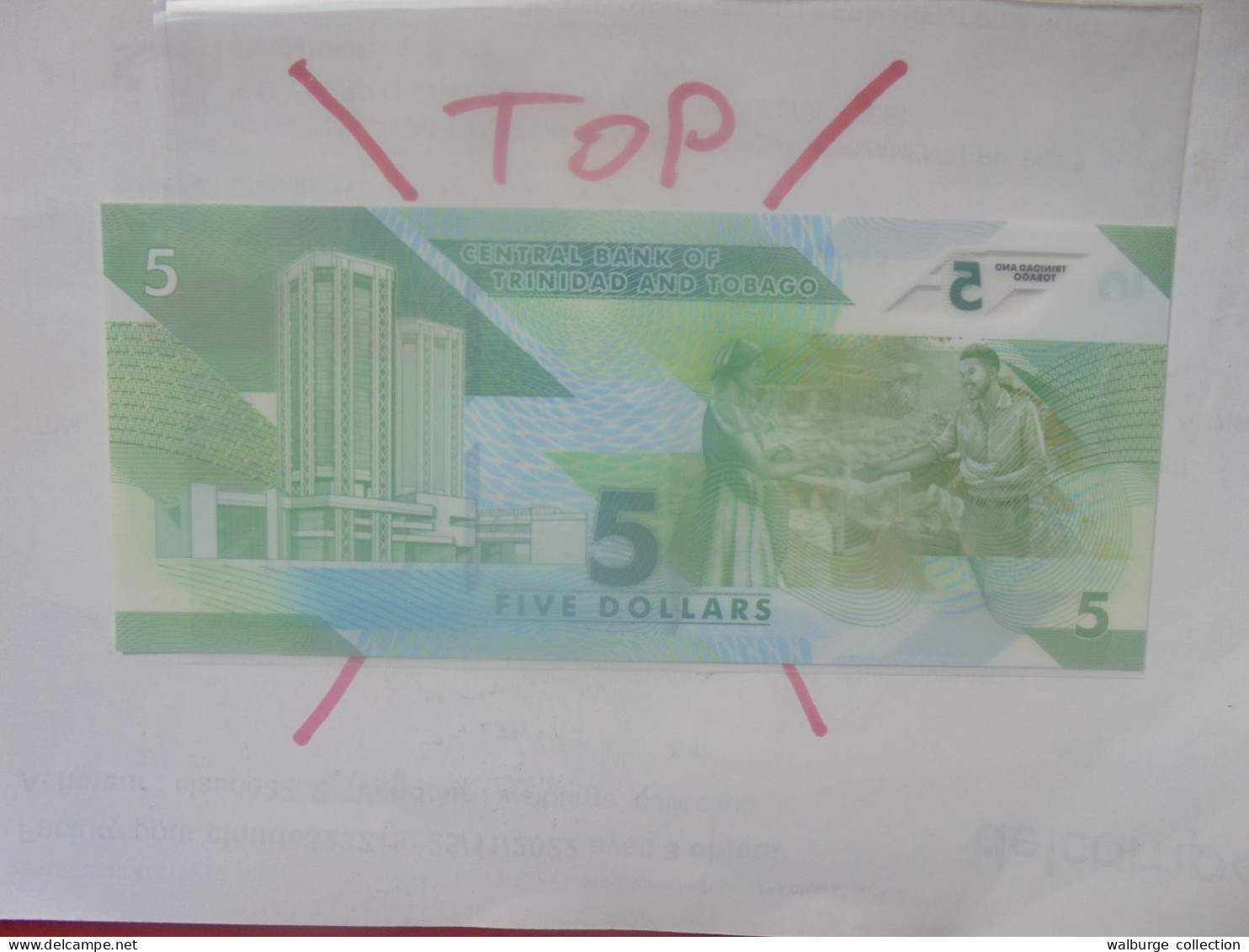 TRINIDAD-TOBAGO 5$ 2020 (Polymer) Neuf (B.33) - Trinidad & Tobago