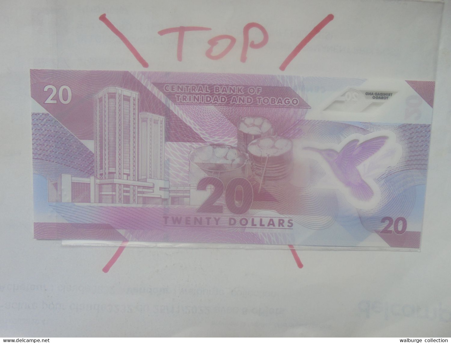 TRINIDAD-TOBAGO 20$ 2020 (Polymer) Neuf (B.33) - Trinité & Tobago